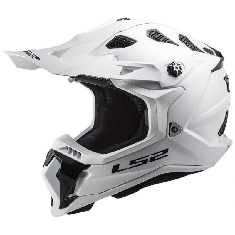 Шлем (кросcовый) LS2 MX700 (M) SUBVERTER EVO SOLID (белый)