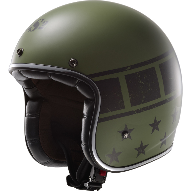 Шлем (открытый) LS2 OF583 (L) KURT MATT BLACK