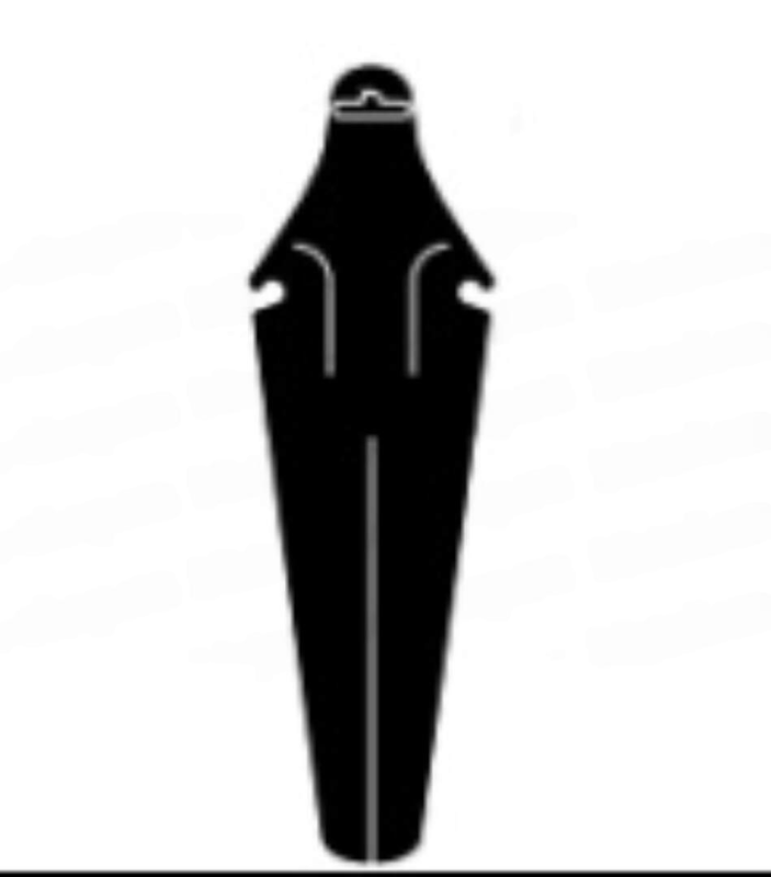 Брызговик задний HL-813A 340x106