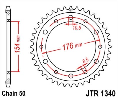 Звезда ведомая JTR 1340.43