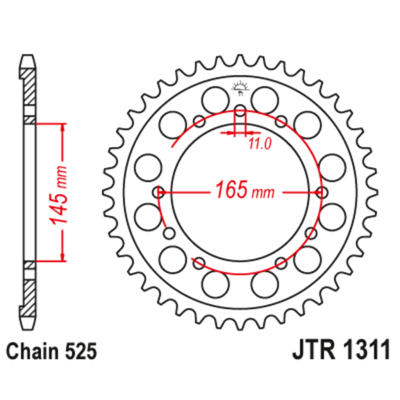 Звезда ведомая JTR 1311.44