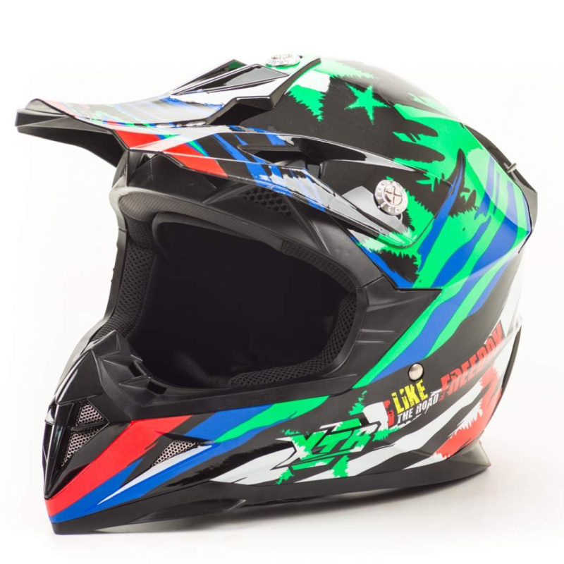 Шлем детский (кроссовый) HIZER 211 (L)