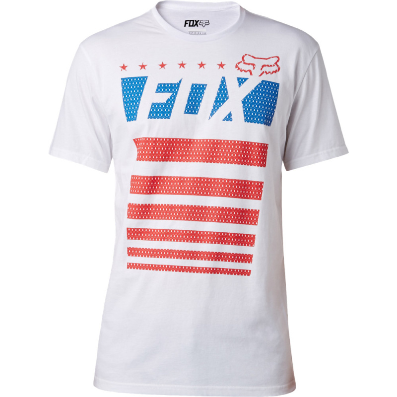 Футболка FOX Red White And True SS Tee Optic XL