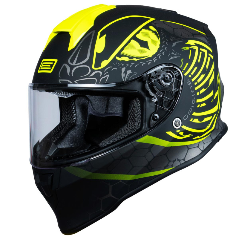 Шлем детский (интеграл) ORIGINE DINAMO FIGHTER (YM) титановый/черный матовый