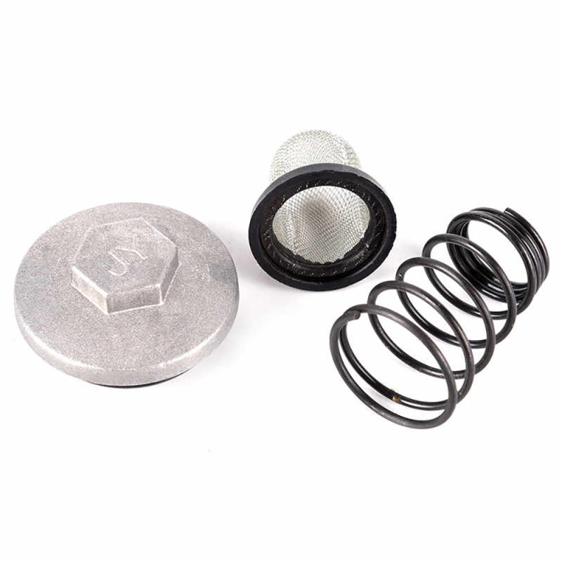 Пробка масло-сливная скутер (сетка, пружина, кольцо)