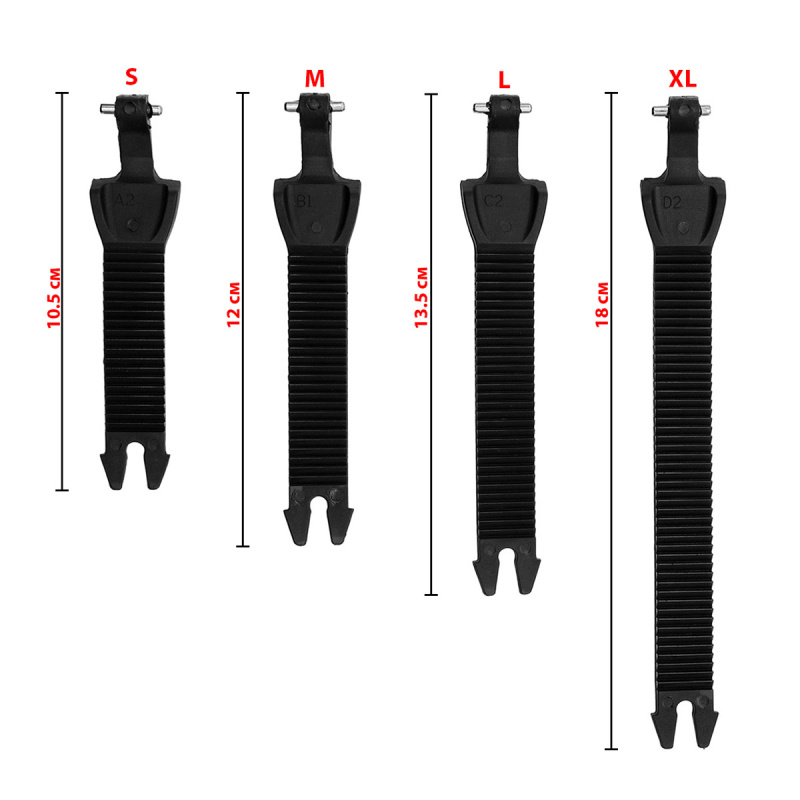 Стрепы к мотоботам RYO MX6 MX7 (левые)
