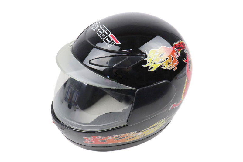 Шлем детский (интеграл) SAFEBET HF-908 черный S-XXL