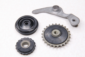 Натяжитель цепи ГРМ (+ролики + коромысло) Alpha/Delta