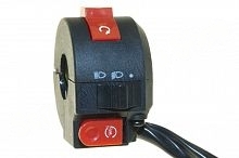 Блок переключателей левый ATV (запуск+стоп/свет)