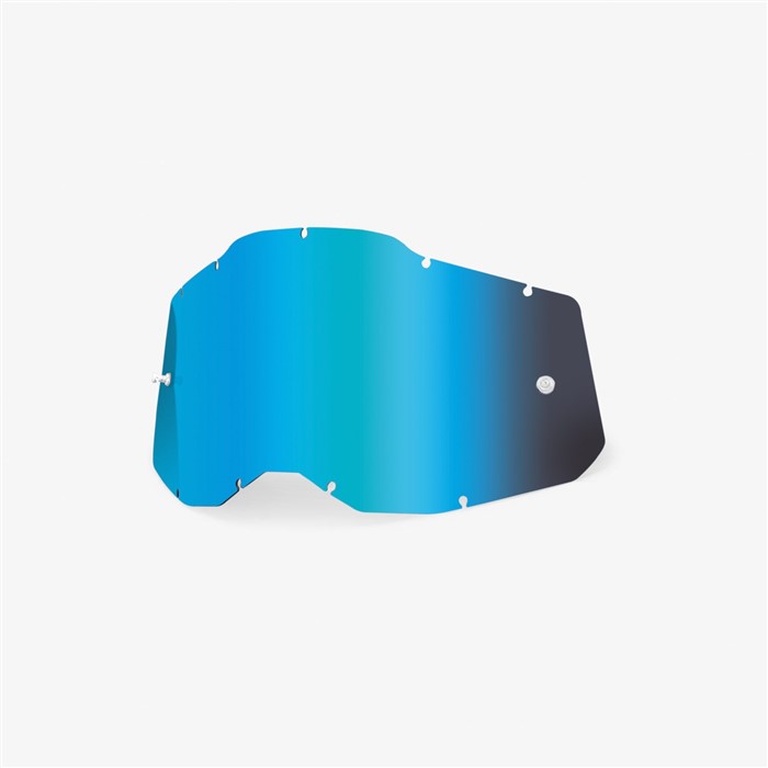 Стекло очков 100% RC2/AC2/ST2 Replacement Leans mirror Blue