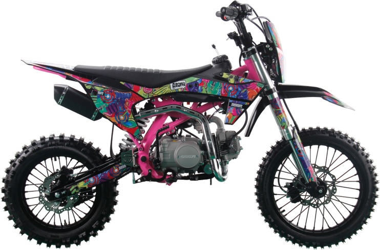 Питбайк SSSR ATOM ION 125 17/14 Pink Orbit