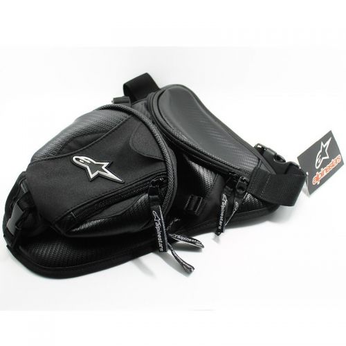 Сумка на бедро Alpinestars черная