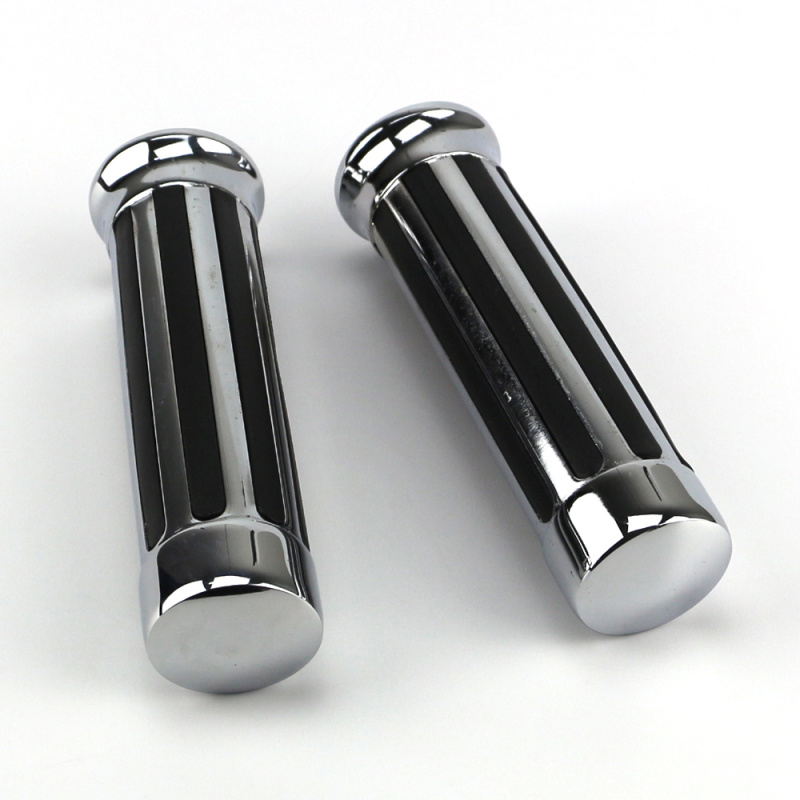 Ручка газа+ручка руля левая алюмин. хром