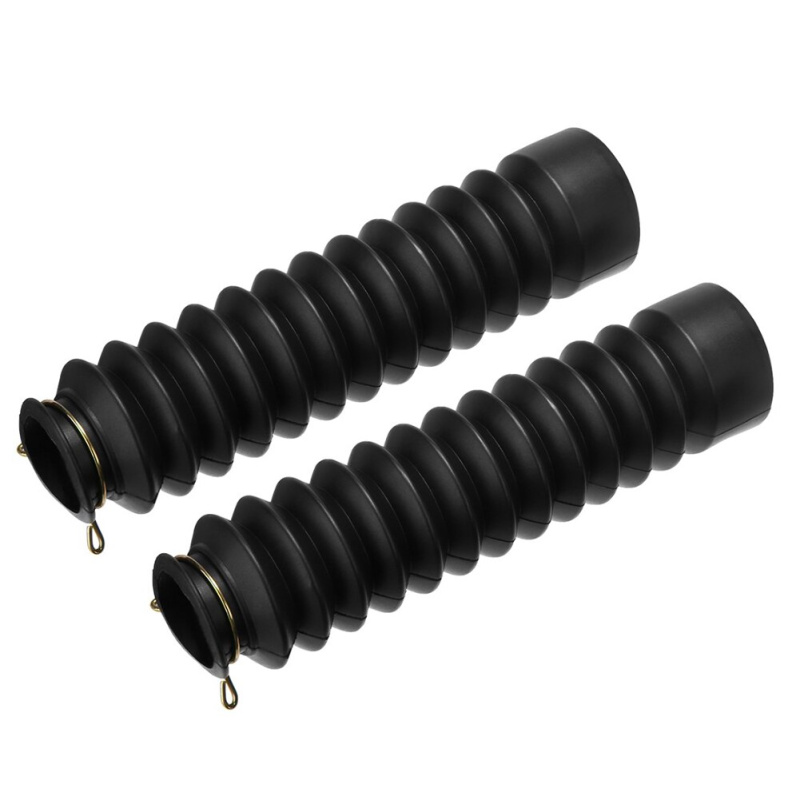 Гофры резиновые передней вилки L=210 d-31, d-46 (черные)