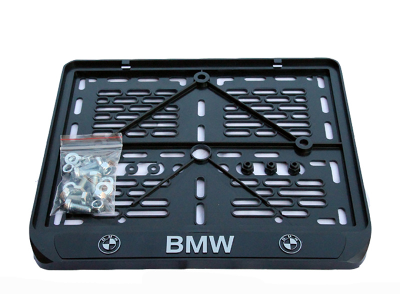 Рамка под номер мото рельеф BMW