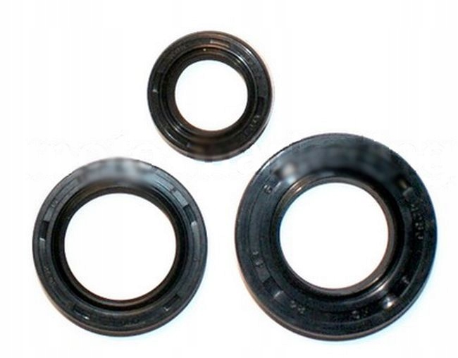 Сальники коленвала 2Т Suzuki AD50 (17х27х6 24х43х6 25х37x6)