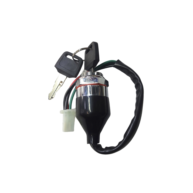 Замок зажигания (4 контакта) хром