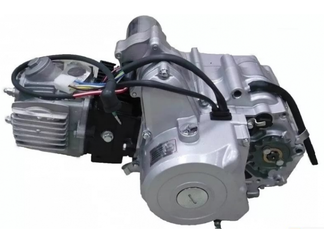 Двигатель 70см3 мопед Alpha/Delta