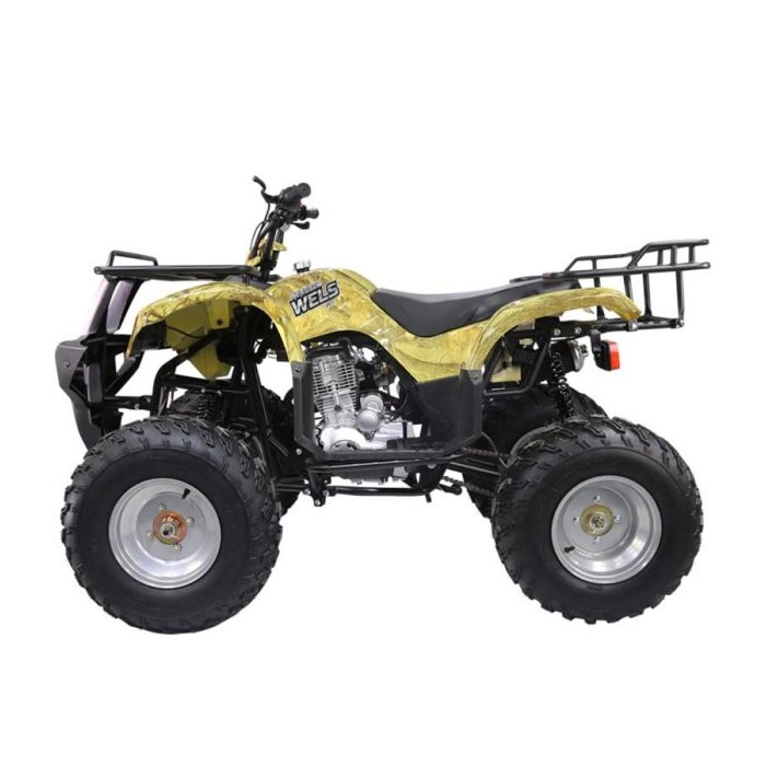 Квадроцикл WELS Thunder E1 желтый камуфляж (комплект пластика)