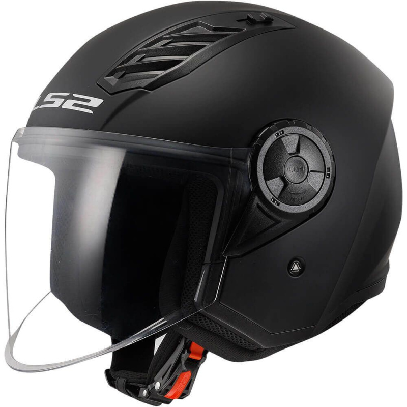 Шлем (открытый) LS2 OF616 (XXL) AIRFLOW 2 Gloss Black