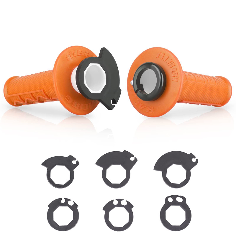 Грипсы Nibbi lock-on оранжевый