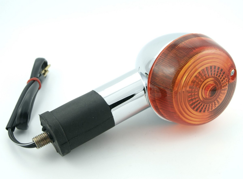 Поворот HY-264 (круглый хром)