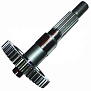 Вал редуктора ведомый 2Т 1Е40QMB (1 аморт.) (L=143mm) с шестерней 44Т