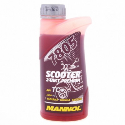 Масло MANNOL 2T PREMIUM SCOOTER 1.0lt