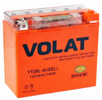 АКБ VOLAT iGel YT20-4 (177х88х154) (СТ1218)