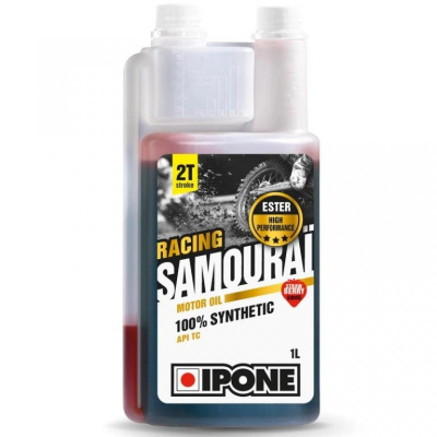 Масло IPONE 2T Samourai Racing (клубника) 1lt